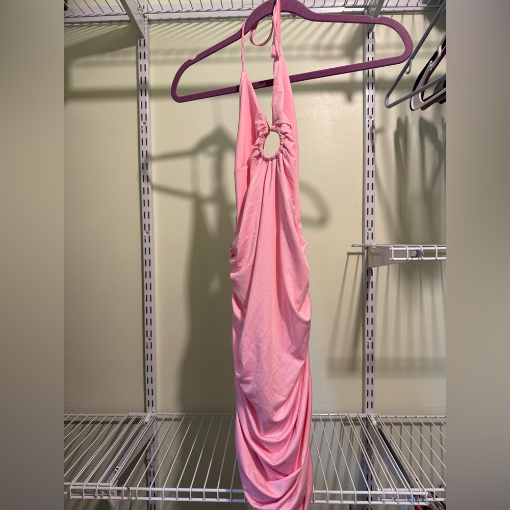 Pink Halter Dress